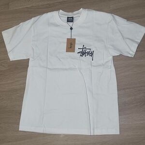 Stüssy Classic Logo Tee White Size M NWT